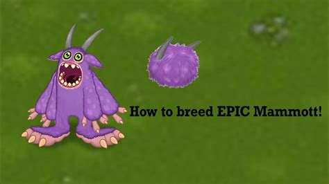 how to breed epic mammot|epic breeding chart.